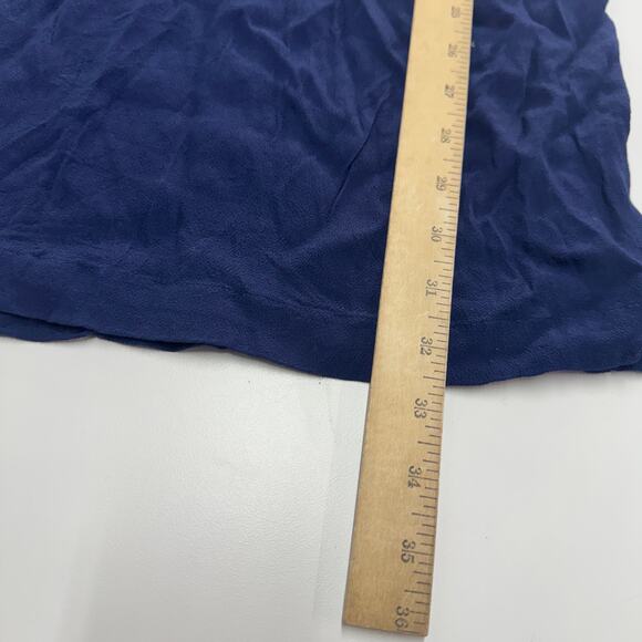 Madewell Dress Womens Small Blue Nightfall Moment Mini‎ Swing Oversized - Picture 10 of 11